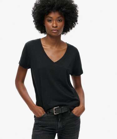 Strukturiertes T-Shirt